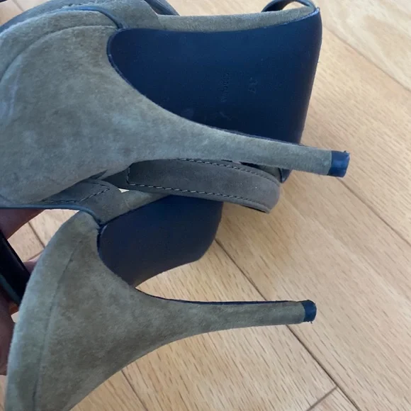 Bundle of two Alexander Wang Suede sandal green and pink size 37 - Picture 8 of 16